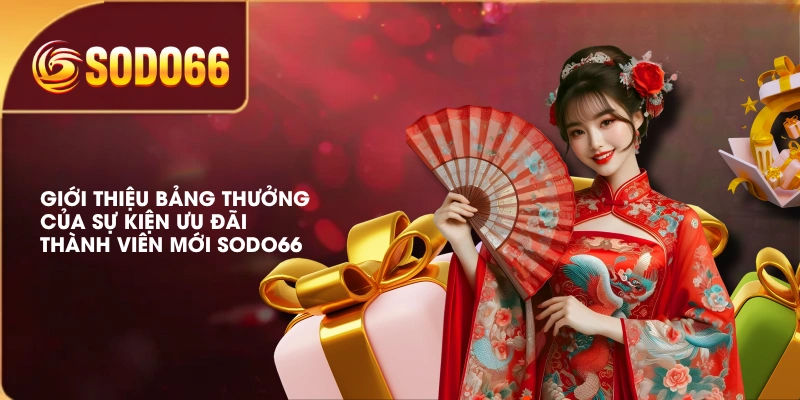 Săn Ưu Đãi Thành Viên Mới SODO66 Nhận Nạp Đầu 18.888.888 VNĐ 3 Giới thiệu bảng thưởng của sự kiện ưu đãi thành viên mới SODO66